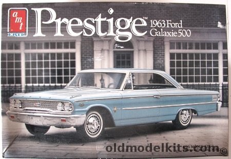 AMT 1/25 1963 Ford Galaxie 500 - Two Door Coupe (Hardtop), 6501 plastic model kit